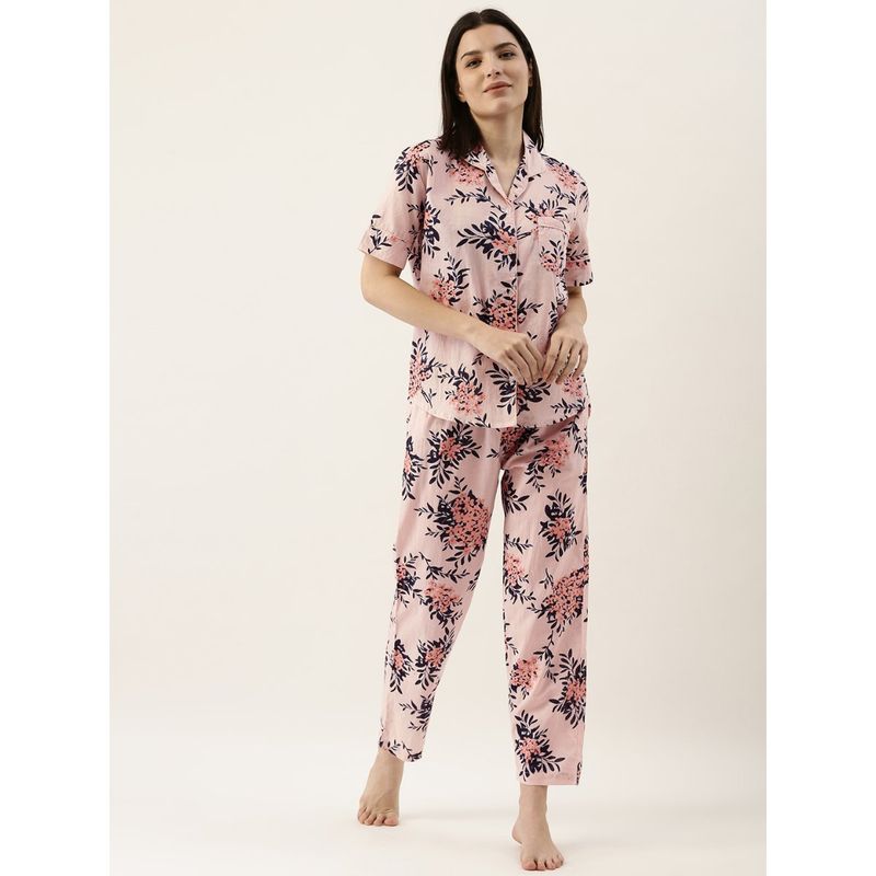 SAY Women Pure Cotton Night Suit (Set of 2) (3XL)