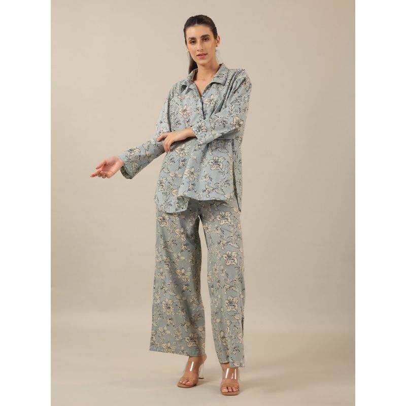 SAY Women Pure Cotton Night Suit (Set of 2) (3XL)