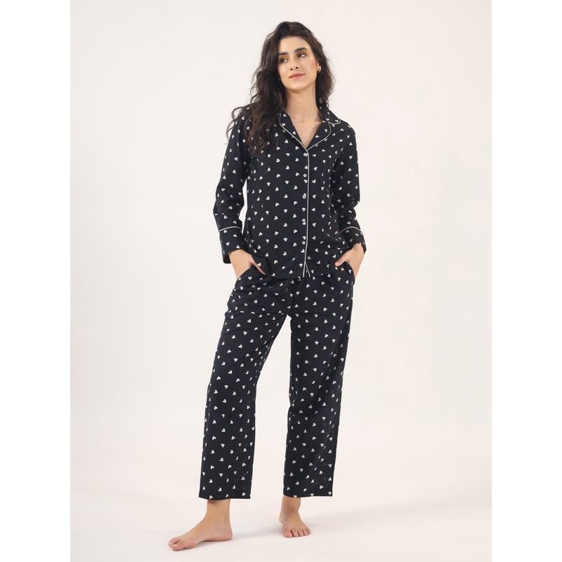 SAY Women Pure Cotton Night Suit (Set of 2) (2XL)