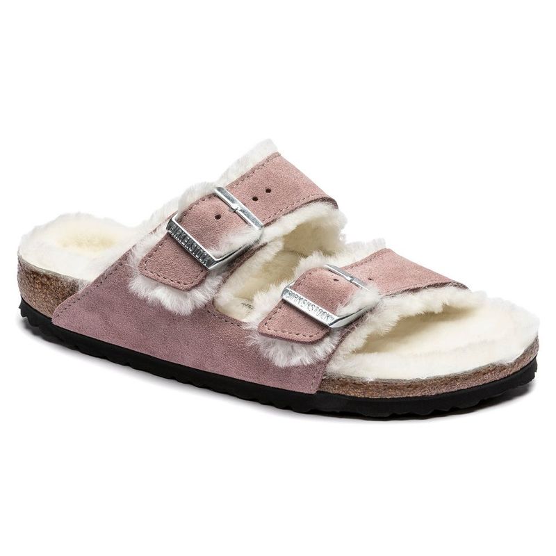 Womens discount birkenstock shearling