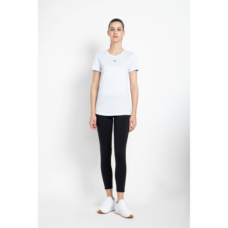Reebok W Ct Tee Blue Training T-Shirts (XS)