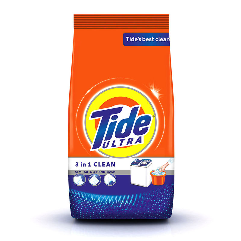 Tide Ultra Semi-Auto & Hand Wash Detergent Washing Powder