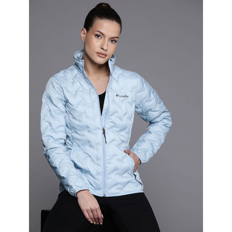 Columbia Women Blue Omni Heat Reflective Delta Ridge Down Jacket (M)