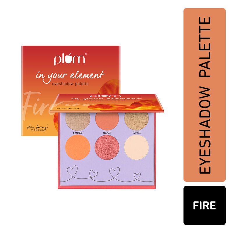 Plum In Your Element Eyeshadow Palette - Fire