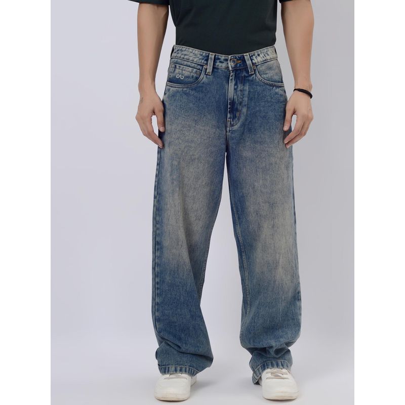 JadeBlue Light Blue Cotton Stretch Jeans Relax Fit (34)