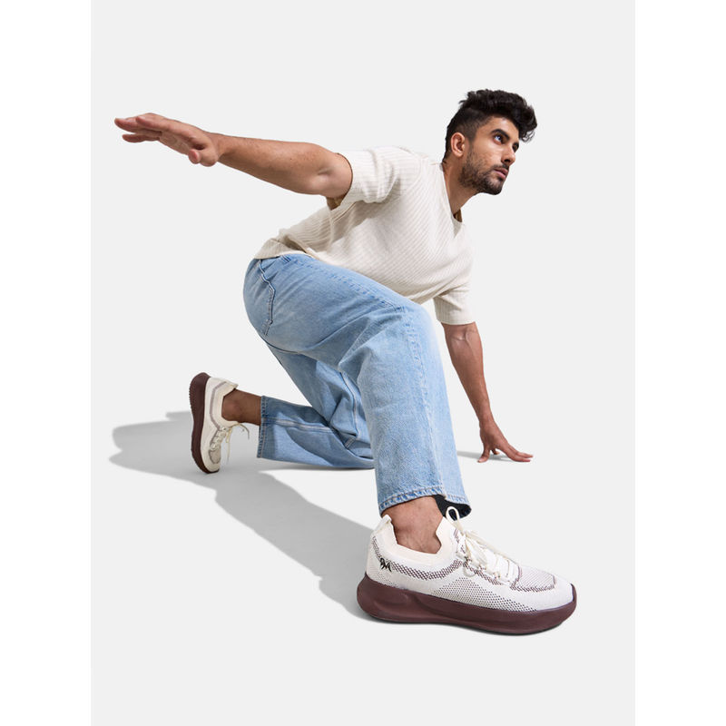 Neeman's Men Begin Walk Leap Ivory Walking Shoes (UK 10)