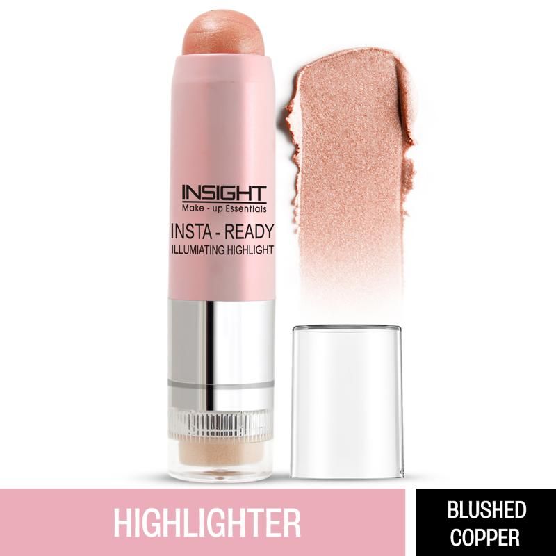 Insight Cosmetics Insta-Ready Illuminating Highlighter -Blushed Copper
