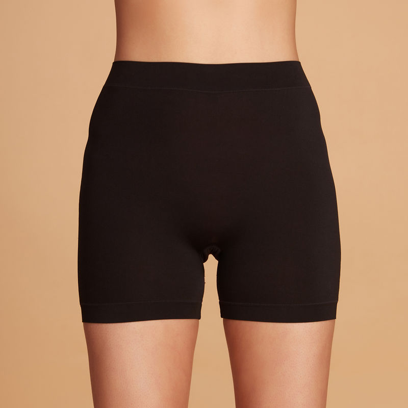 Nykd by Nykaa Anti Chafe Shorts - Nyp357 - Black (2XL)