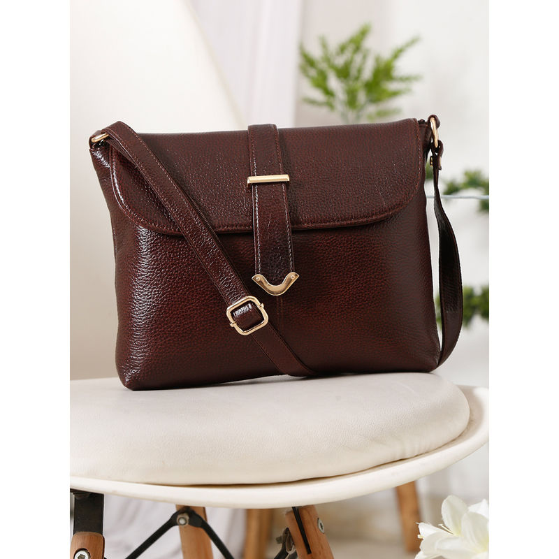 Buy New Warrior Beige Casual Leather ladies bag at Amazon.in