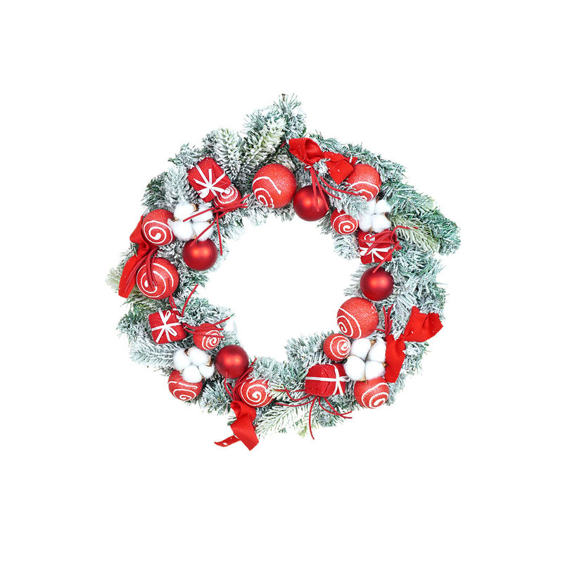 Buy Little Surprise Box Swirl Artificial Bushy Christmas Wreath