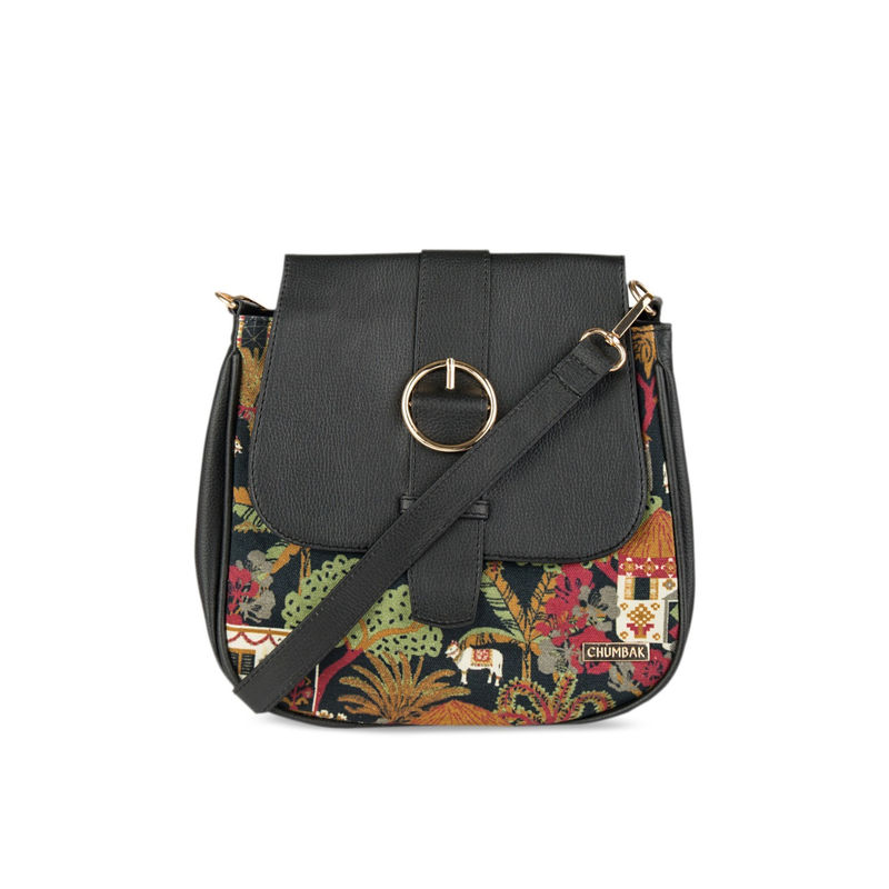 Buy Chumbak Tranquil Village Sling Bag Online
