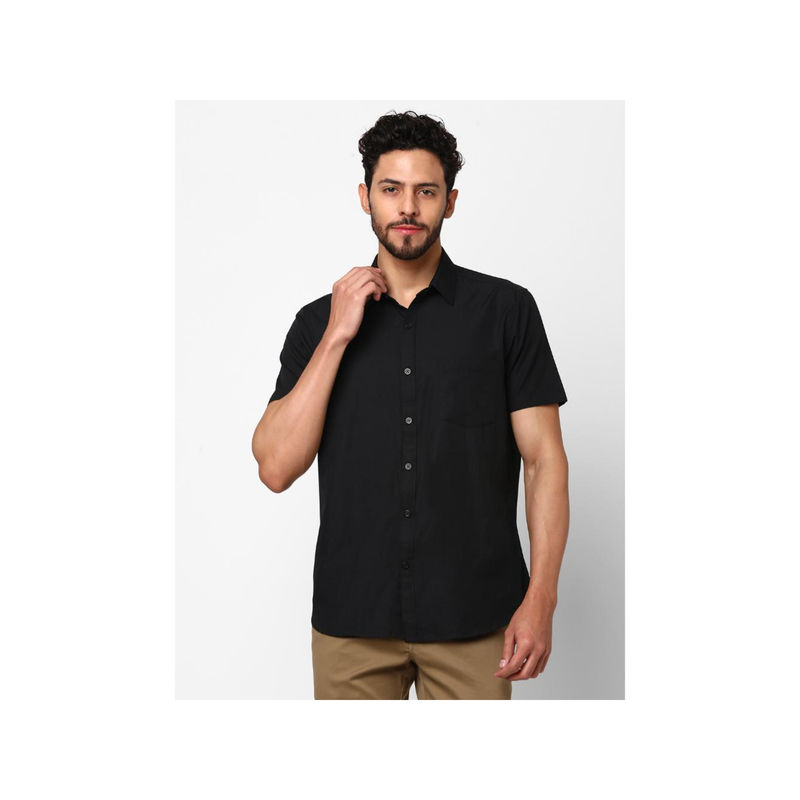 Indivisual Solid Carbon Black Shirt (S)