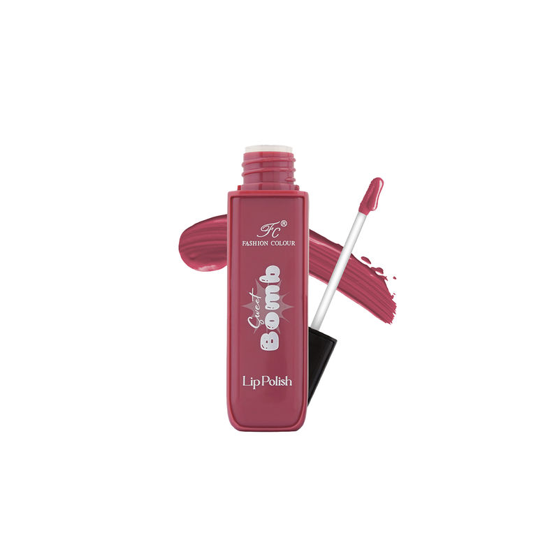 FASHION COLOUR Sweet Bomb Lip Gloss - Pink Sugar