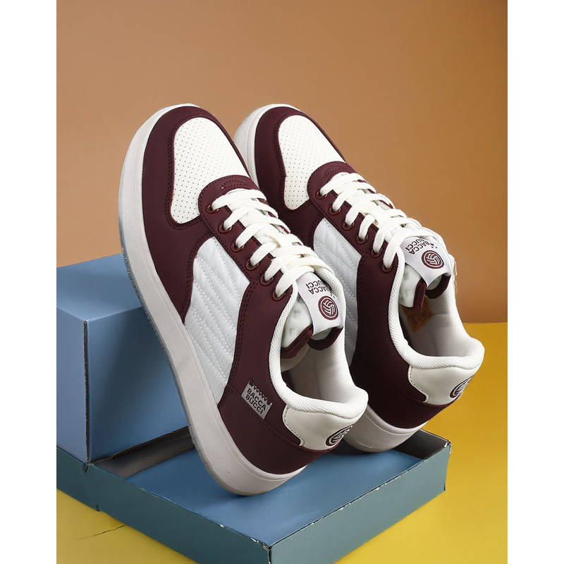 Bacca Bucci Cosmic Dream Low Top Cosmic Wine Sneakers (UK 3)