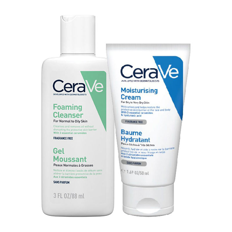 CeraVe AllTime Favourite Cleanser + Moisturizer Duo Buy CeraVe All