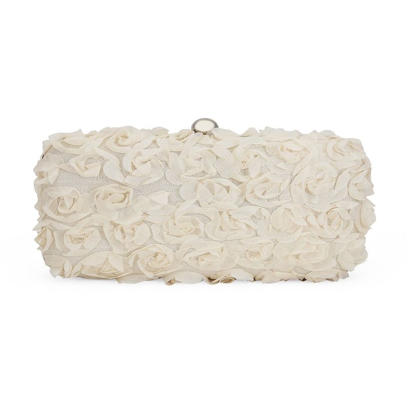 Tarini Nirula Wild Rose Ivory Clutches Buy Tarini Nirula Wild Rose