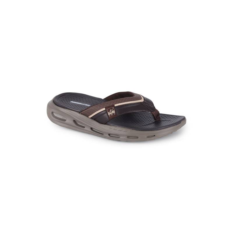 SOLETHREADS Men Brown Casual Comfort Flipflops (UK 11)