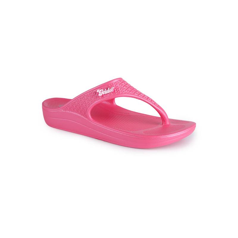 SOLETHREADS Women Pink Casual Comfort Flipflops (UK 5)