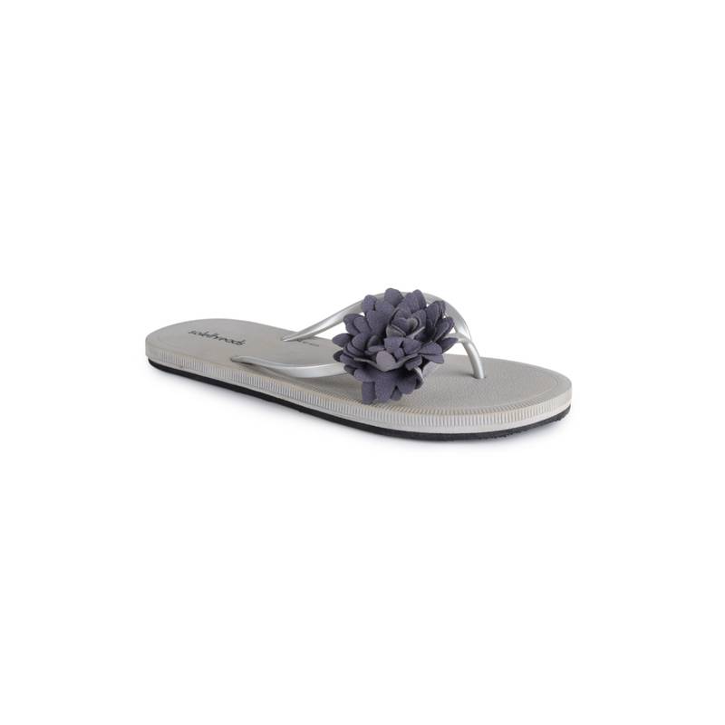 SOLETHREADS Women Grey Casual Comfort Flats (UK 7)
