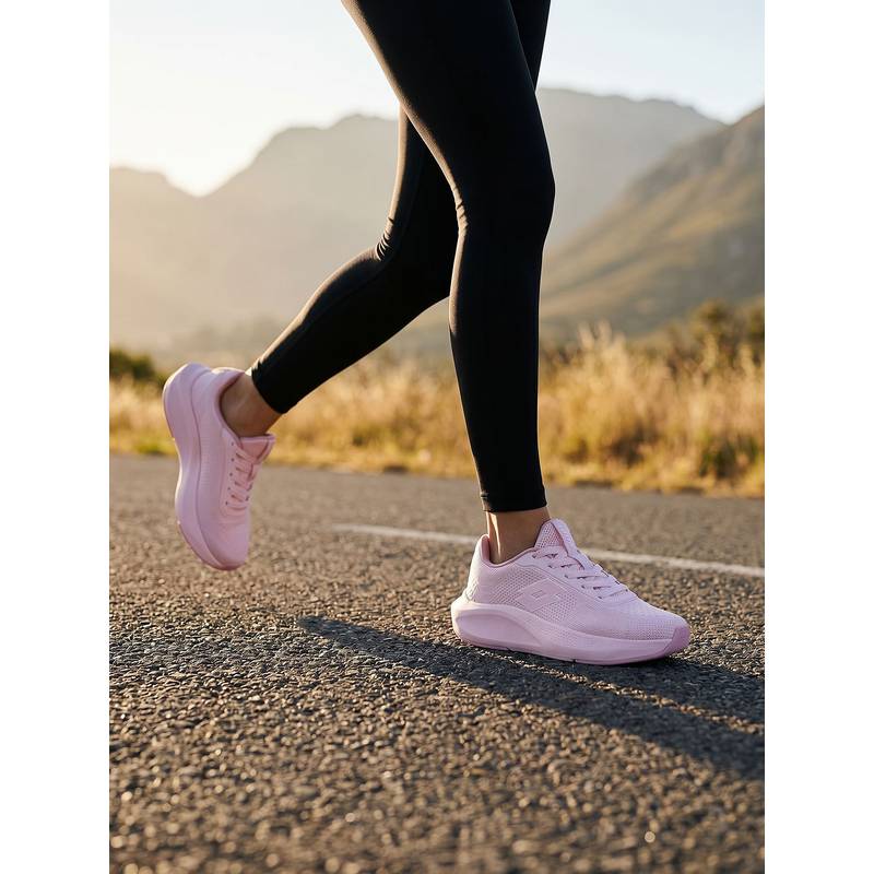 LOTTO Xwift Knit Women Pink Running Shoes (UK 5)