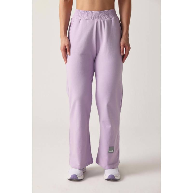 Sawsee Serene Broad Waist Band Wide Lavender Trackpant (S)