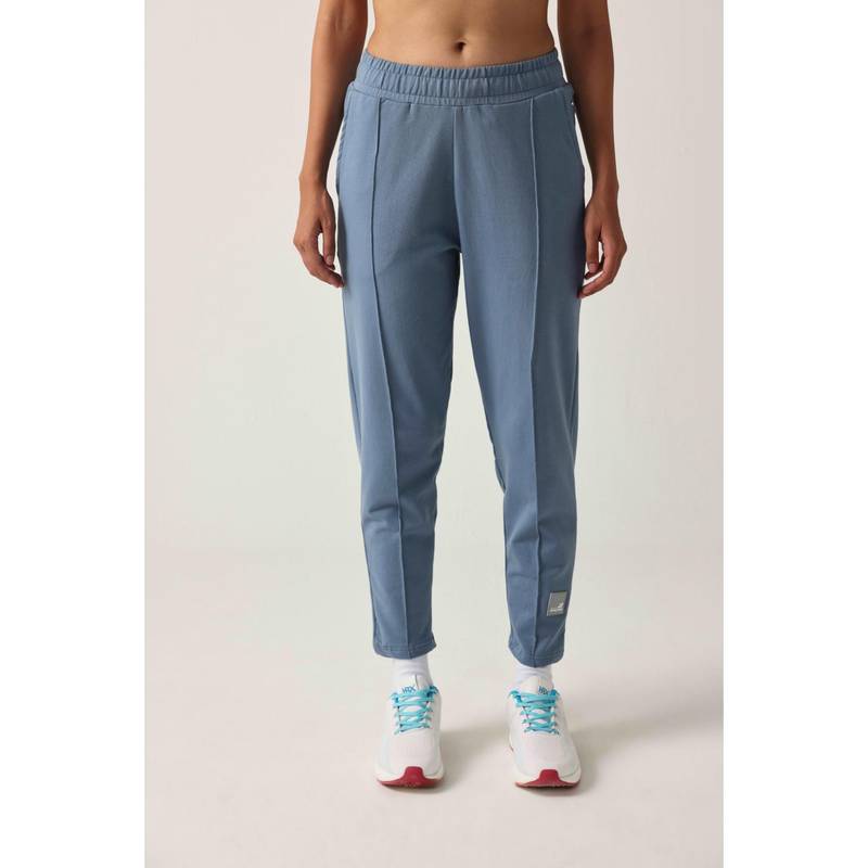 Sawsee Pin-Tuck Straight Blue Trackpant (M)