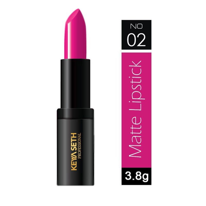 Keya Seth Aromatherapy Professional Matte Lipstick - Bright Fuchsia
