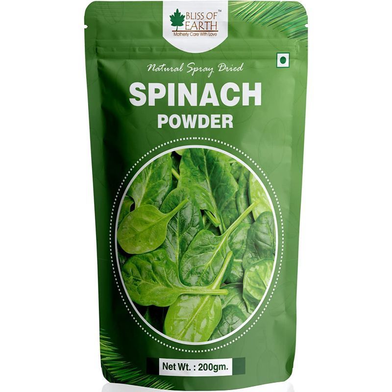 Bliss Of Earth Spray Dried Spinach Powder