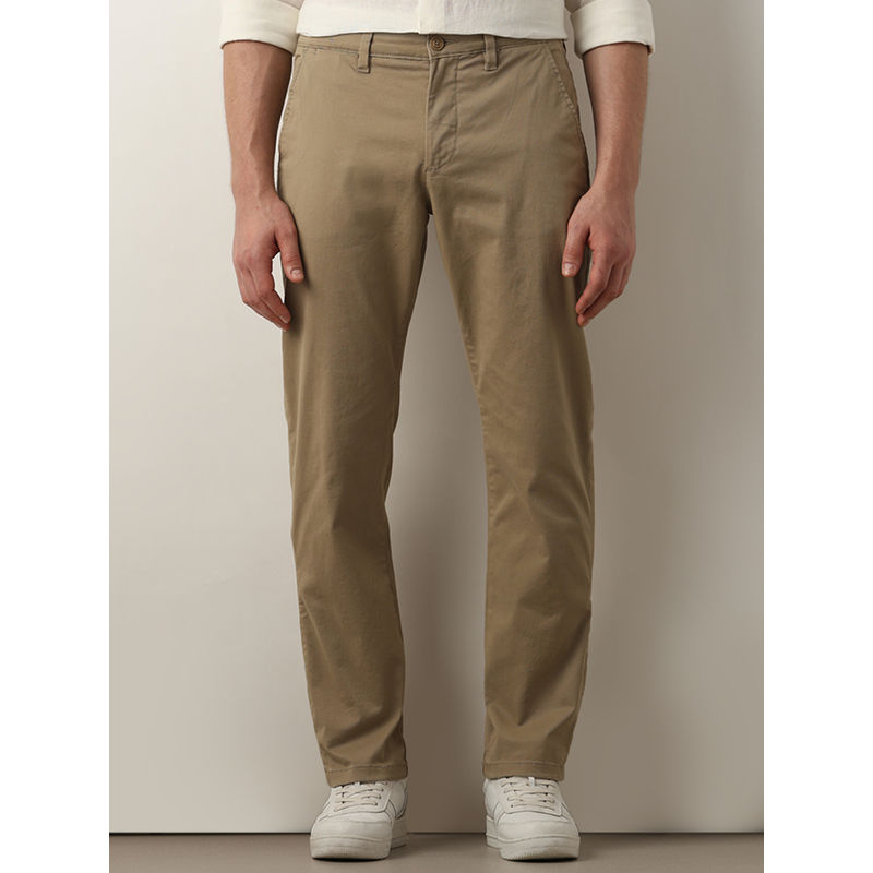 Selected Beige Mid Rise Chino Pant (31/32)