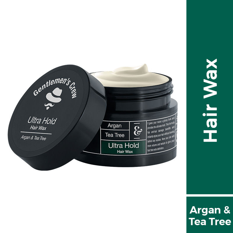 Buy Gentlemen's Crew Argan & Tea Tree Ultra Hold Hair Wax Online