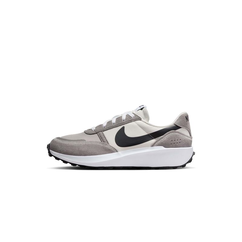 Nike Waffle Nav Men Grey Running Shoes (UK 8)