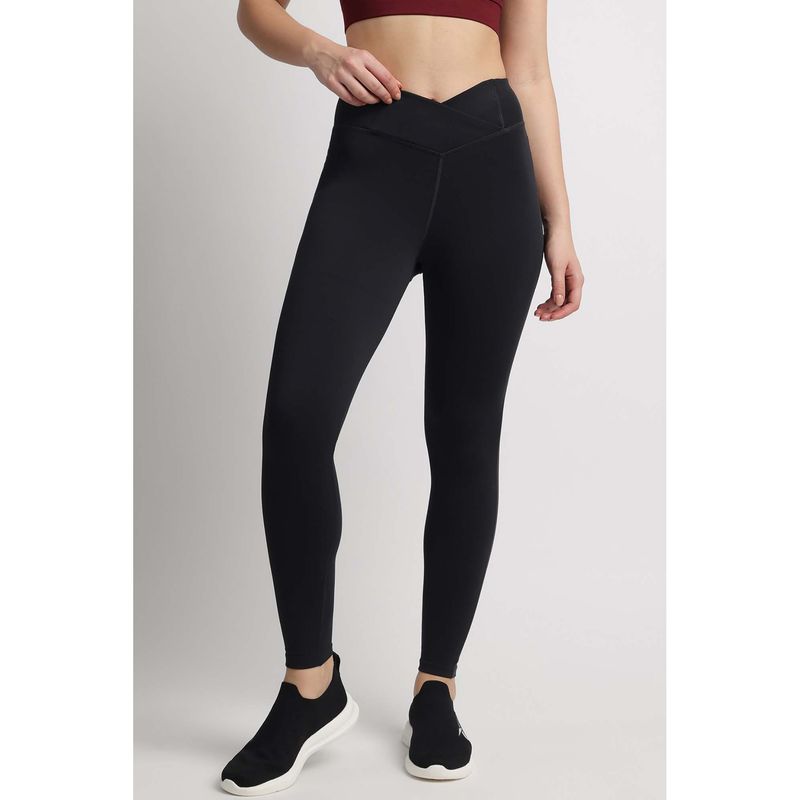 Reebok Women Black Tights (XS)