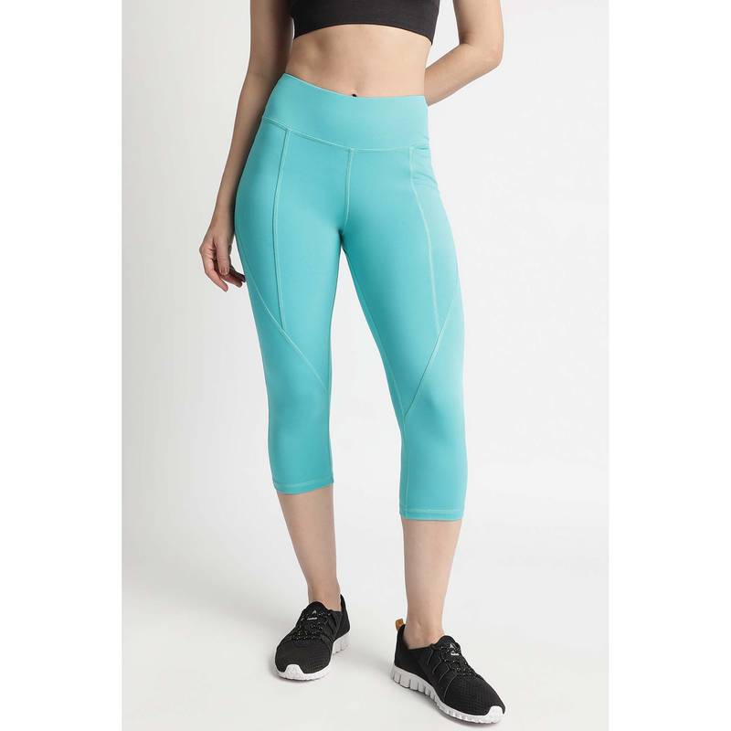 Reebok Women Blue tights (XS)