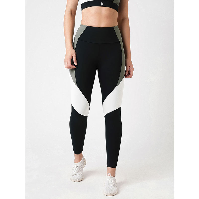 BODD ACTIVE Lets Have Some Fun Colour block Leggings (XS)