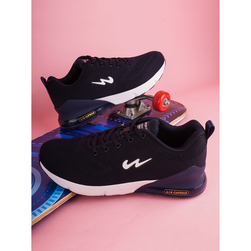 Campus North Plus Running Shoes (11g-677-g-navy-wht) - Uk 6