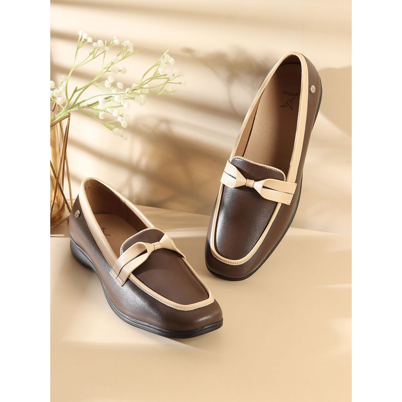 Yoho Women Brown Bliss 004 Moccasins (UK 3)