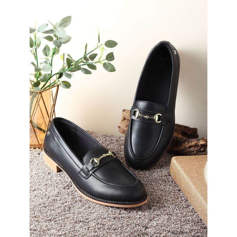 Yoho Women Black Bliss 003 Loafers (UK 3)
