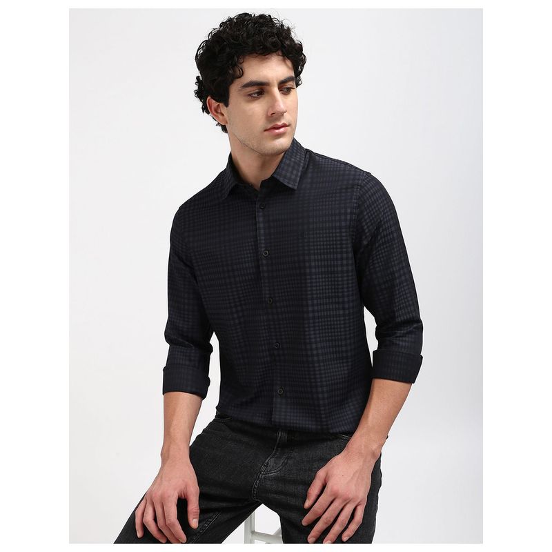 Calvin Klein Mens Grey Color Shirt (S)