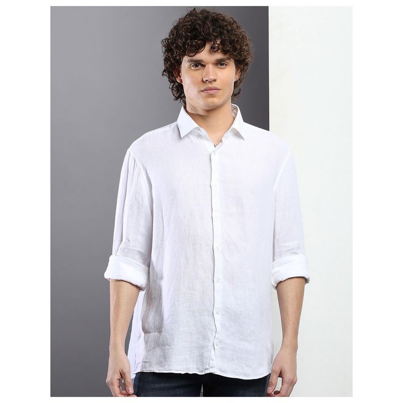 Calvin Klein Mens White Color Shirt (45)