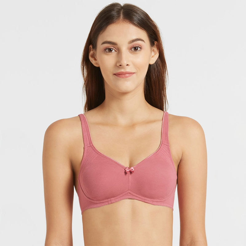 Jockey Rose Wine Full Coverage Shaper Bra Style Number1250 (38D