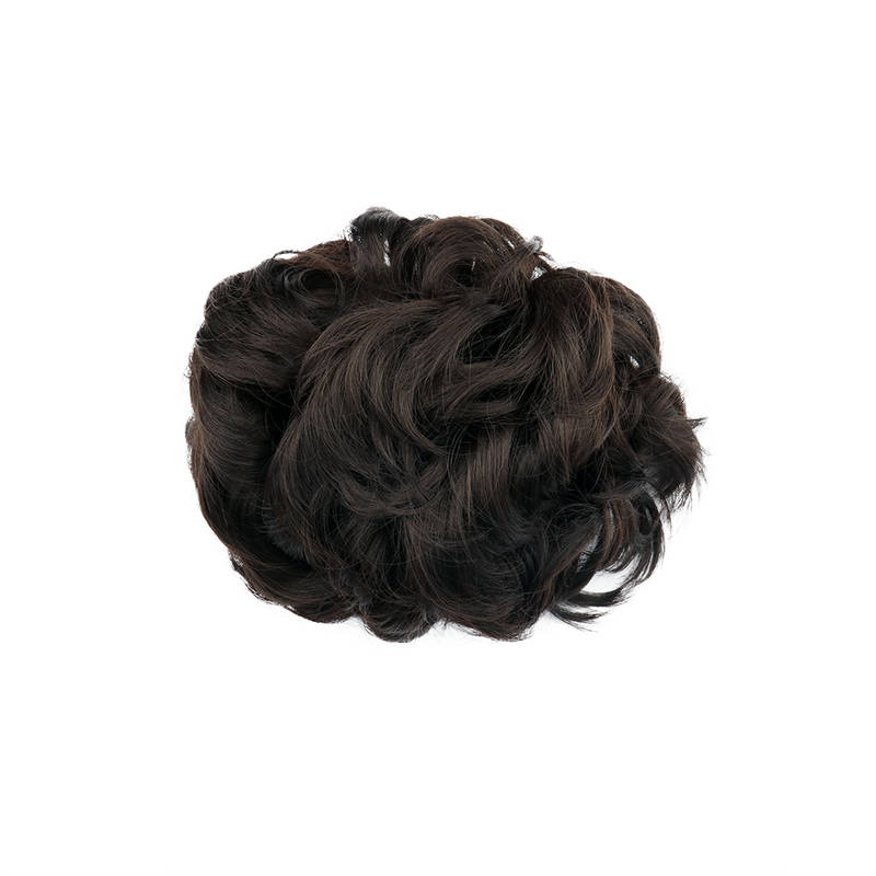 Stasia Street Messy Bun - Dark Brown