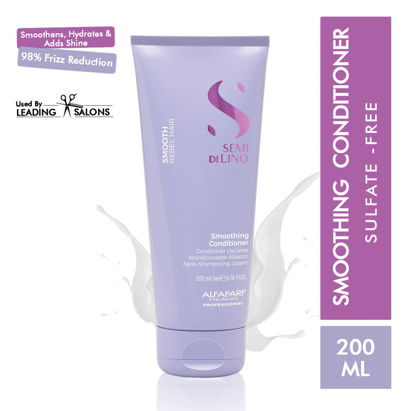 ALFAPARF MILANO Smoothing Conditioner - Dry, Rebel Hair, Sulfate & Paraben Free