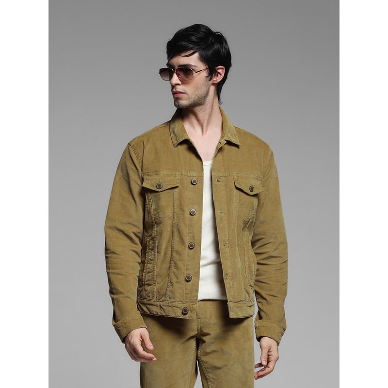 Jack & Jones Olive Regular Fit Outerwear Jacket (2XL)