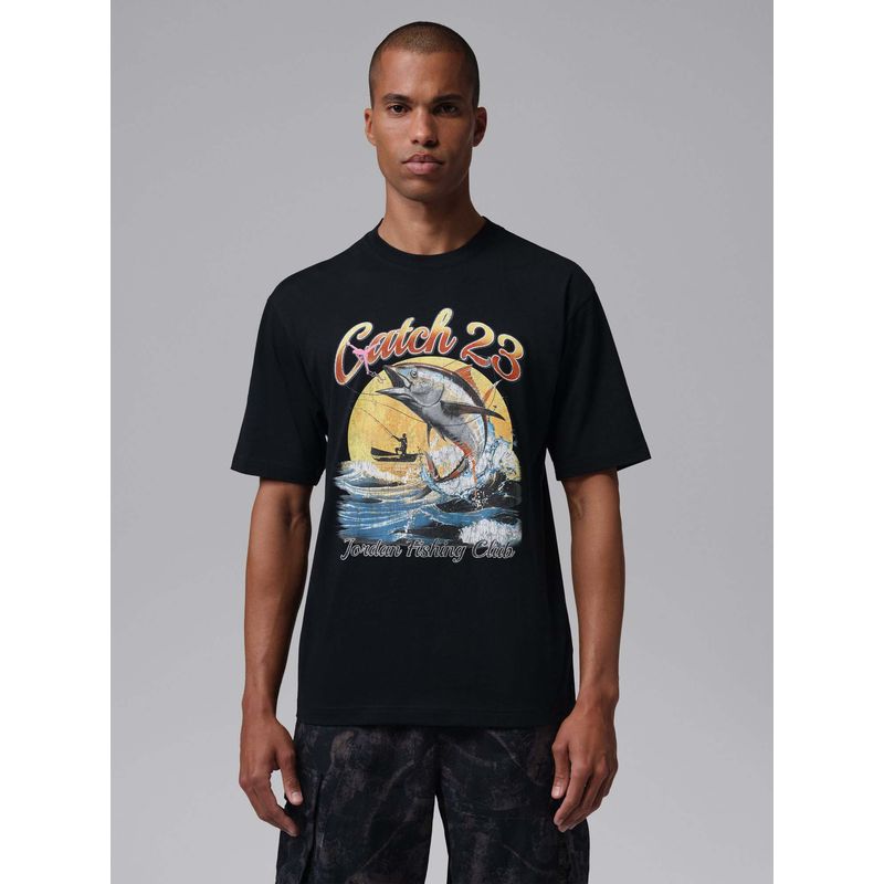 Nike Sportswear Fish Mens T-Shirts - If3057-010 Black (M)