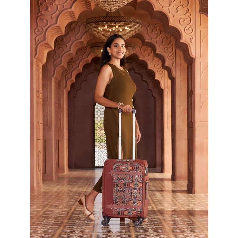 Zouk Banaras Elegance Saira Trolley Bag (S)