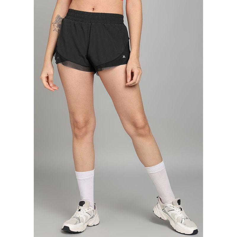 Kobo Black Sports Shorts (M)