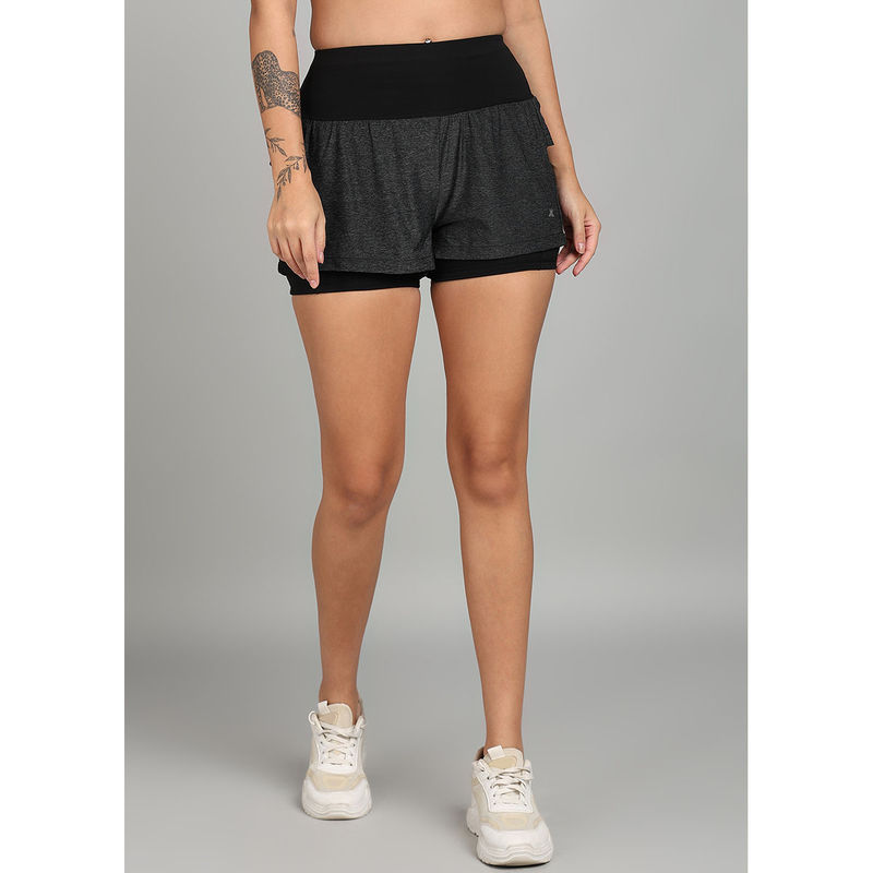 Kobo Grey Sports Shorts (S)