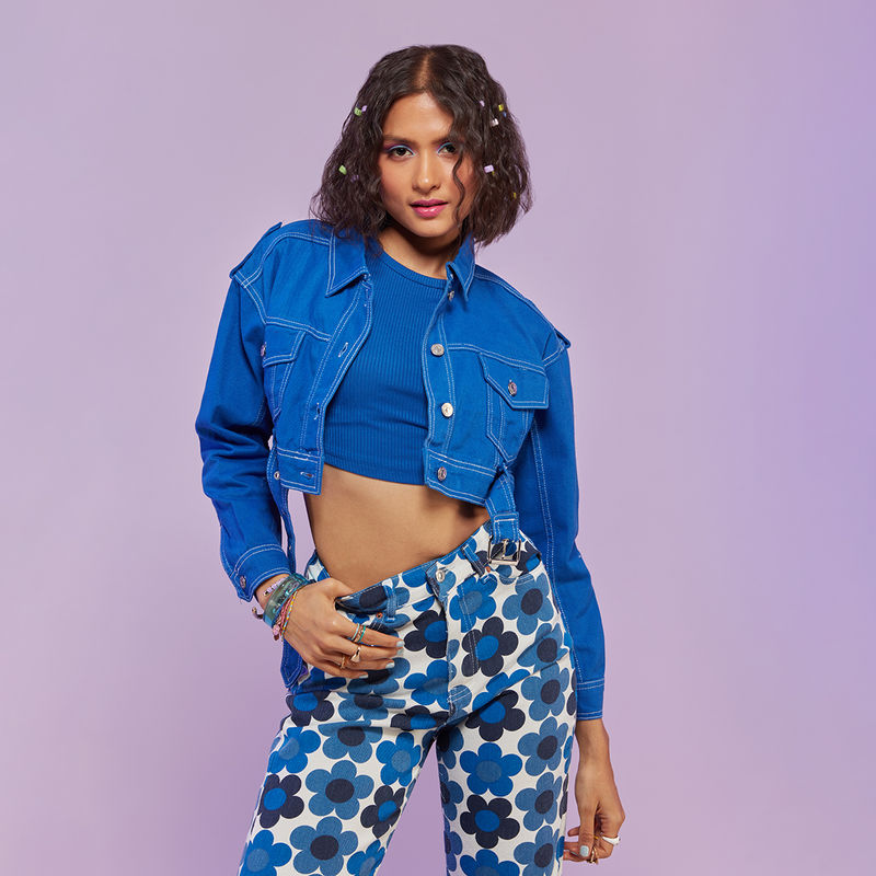 Kaley Full Sleeve Washed Girls Denim Jacket - Buy Kaley Full Sleeve Washed  Girls Denim Jacket Online at Best Prices in India | Flipkart.com