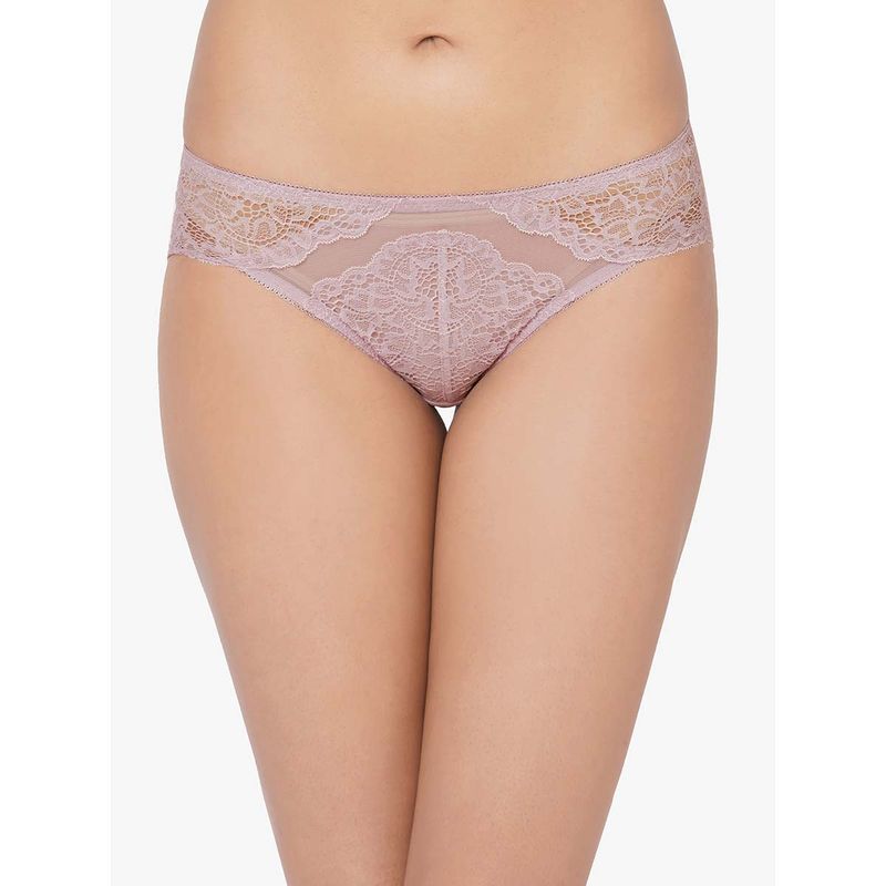 Wacoal Emma Lace Low Rise Low Coverage Bikini Pantygreen (XL)