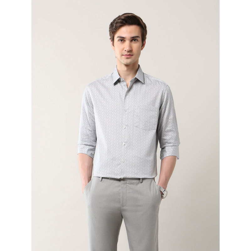 Arrow Men's Manhattan Slim Fit Satin Shirt (46)